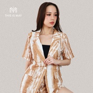 This Is May - Ciena One Set Blazer and Matt Silk Shorts Wanita