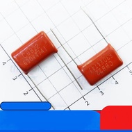 [10 Pieces]- Polyester Brown Candy Capacitor CBB22-474 470nF 630VDC Components IC2