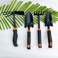 Bộ Dụng cụ làm vườn Cao cấp đa năng Kapusi 4 Món Gồm 1 Cuốc 1 Xẻng to 1 Cào 1 Xẻng nhỏ