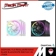 DEEPCOOL FL12 BLACK/WHITE REGULAR/REVERSE BLADE 3 IN1 PACK