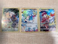 國際版 PTCG 全圖chr 琉琪亞七夕青鳥/莎莉娜長尾火狐/小光比卡超/ Altaria/ Braixen/ Pikachu(英文版)