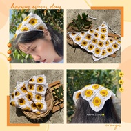 Sunflower Knitted Headband | AMPM.STUDIO