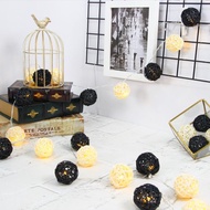 創意燈飾 籐球燈串 插座款 黑暗武士 長度3M LED氣氛燈 聖誕節