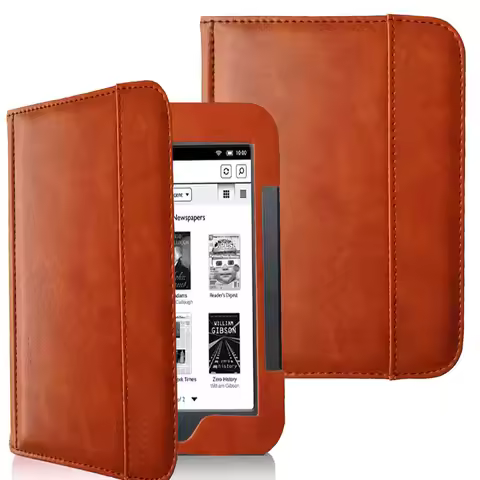 Cover For Barnes Noble Nook 2nd/3rd BNRV300 BNRV350 BNRV500 Case Ereader Ebook Folio Flip Pocket For