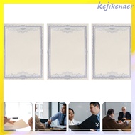 School Certificate Paper Inner Cardstock Interior Blank Premium Gold A4 Graduation