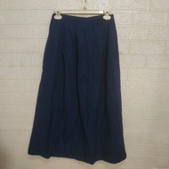 U27/Preloved blue skirt junior high school brand MAMPANK