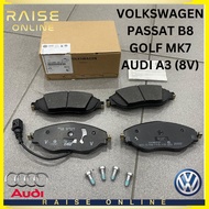 ( 100% Original ) VOLKSWAGEN PASSAT B8 GOLF MK7 GOLF GTI AUDI A3 8V DISC BRAKE PAD FRONT ( 7N0 698 1