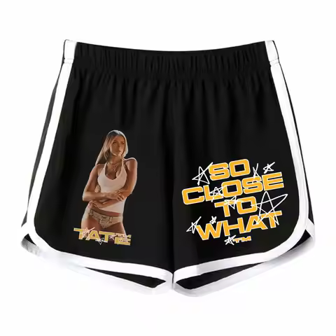 Tate McRae So Close To What Shorts Women Summer Short Pants Fashion Casual