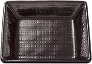 Marukei D123 TBC Square Small Plate, Square Small Plate, 3.7 x 3.7 x H 0.8 inches (95 x 95 x 21 mm),