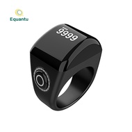 Cincin Tasbih Digital Equantu Zikr Ring Premium Tasbeh Charger Cas Alat Zikir