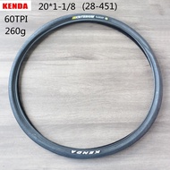Kenda Tire 18*1.25 20x1-1/8 inch 650*23c Tyre BMX Folding Bicycle Fixed Gear Road bike tire K1018