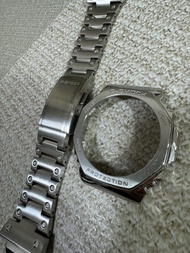 Casio g-shock GA-2100 改裝農家橡樹 配件金屬錶帶錶殼套裝