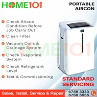 Portable Aircon Standard Servicing - One Time Service