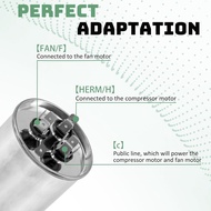 Upgrade 3314471.017 RV Air Conditioner Motor Capacitor 55/15 MFD Compatible with Dometic 55/15 MFD 5
