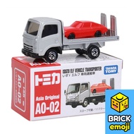Tomica AO-02 Isuzu Elf Vehicle Transporter (JP/CN) Đồ chơi mô hình xe hơi