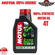 MOTUL 3100 GOLD 4T 15W-50 SEMI SYNTHETIC  ENGINE OIL 1L