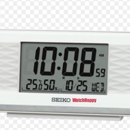 Watchhappy SEIKO Digital Alarm Desk Clock QHL094W ORIGINAL White QHL094