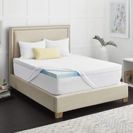 Sealy 2" Inch SealyChill King or Queen Size Bed Cooling Gel Memory Foam Mattress Topper. MADE IN USA.