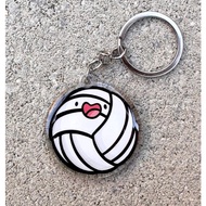 Volleyball Keychain | Cute Acrylic Keychain | Kawaii keychain | Volleyball team keychain | Sand voll