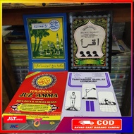 Economical package of 4 large iqrok books, purple prayer speech, coconut juzama, translated juzama