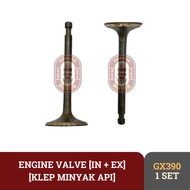 MESIN ENGINE VALVE GX390 OIL VALVE FIRE EXHAUST INTAKE ENGINE GX390