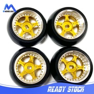 Menolana 4ชิ้นขอบยางล้อยางและชุดล้อยางสำหรับเปลี่ยน K969 K989 P929รถ RC ขนาด1:28
