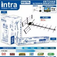 Antena tv Outdoor INTRA INT 003 XL digital free kabel 10m-original