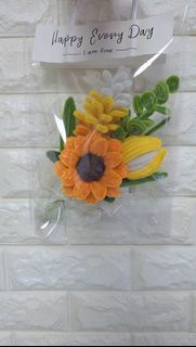 手工扭扭棒花束