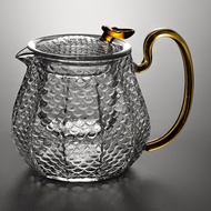 Primal HMLOVE Heat Resistant Glass Teapot with Strainer Glass Teapot 500ml - HM5