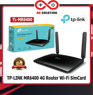 TP-Link TL-MR6400, 300Mbps Wireless N 4G LTE Router, เราเตอร์ใส่ซิม