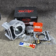 BLOCK SEHER BORE UP 58.5MM PEN 15 TKRC PISTON FORGED MIO NOUVO FINO SOUL CARBON SMILE SPORTY ORIGINA