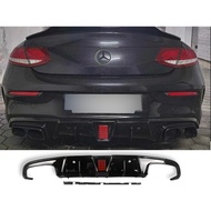 Mercedes W205 Coupe Brabus Diffuser Tail Pipe