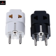 1 to 2 Splitter Germany France 5mm plug to universal UK/US/EU/AU 2/ 3 pin soet