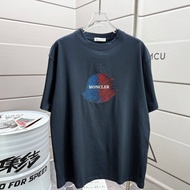 Moncler/Moncler 2026 Early Spring New Style Short-Sleeved T-Shirt Men Style Women Couple Style Light