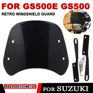For Suzuki GS500E GS500 GS 500 E 500E Motorcycle Accessories Retro Windshield Wind Deflector Windscr