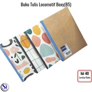 Premium Locomotif Notebook B5 40 Sheets 1 Pcs