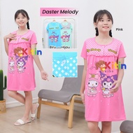 FE - DASTER TERUSAN ANAK BAHAN KATUN COMBED MOTIF MIXUE ICE CREAM LABUBU KUROMI CINAMON ROLL VIRAL U