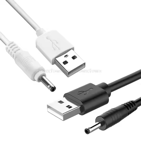 100cm USB To DC 3.5V Charging Cable Replacement Cord for Foreo Luna/Luna 2/Mini/Mini 2/Go/Luxe Facia