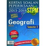 Kertas Soalan Peperiksaan 2013-2018 STPM Geografi Semester 2