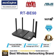 ASUS RT-BE50 Dual-band WiFi 7 Router,  Multi-link operation (MLO), AiMesh support - Asus Singapore 3