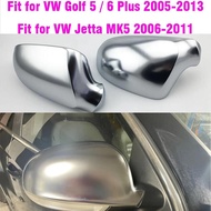 Rearview Mirror Cap Cover Chrome For VW Golf  Jetta MK5 06-09 Passat 2003-2005 Car Accessories