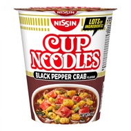 (Expiry 24th september 2024) Nissin Black Pepper Crab Flavour Cup Noodles 80g