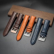 QWPX [Please Look for the Model] Adapt to Stone Watch Strap FS4735 FS4812 Genuine Leather Cowhide Fl