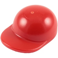 LEGO Red Short Curved Bill Cap with Short Curved Bill (86035)
