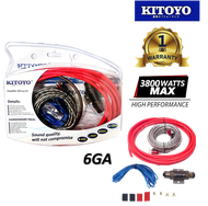 Amplifier Wiring Set Car Audio Subwoofer Amplifier Installation Kit Power Kit AMP Wiring Fuse Holder