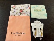 Les Nereides 粉紫色芭蕾舞鞋耳環