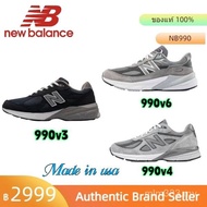 100% Genuine NB 990 NB990 V3 V4 V6 Men's Shoes Women's Shoes Reptile Shoes Retro Style