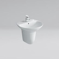 日本品牌 INAX衛浴 壁掛式面盆 臉盆 AL-285VFC-TW 抗污 長腳 短腳 日本原裝龍頭