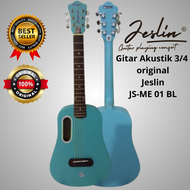Gitar Akustik 3/4 Original Lava Me JESLIN JS-ME01 BL/AB/NH Gratis Paking Kayu
