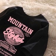 OVERSIZE T SHIRT WANITA ATASAN DISTRO KOREAN BAJU MOUNTAIN STREETWEAR THAILAND PAKIAN WANITA BISA CO